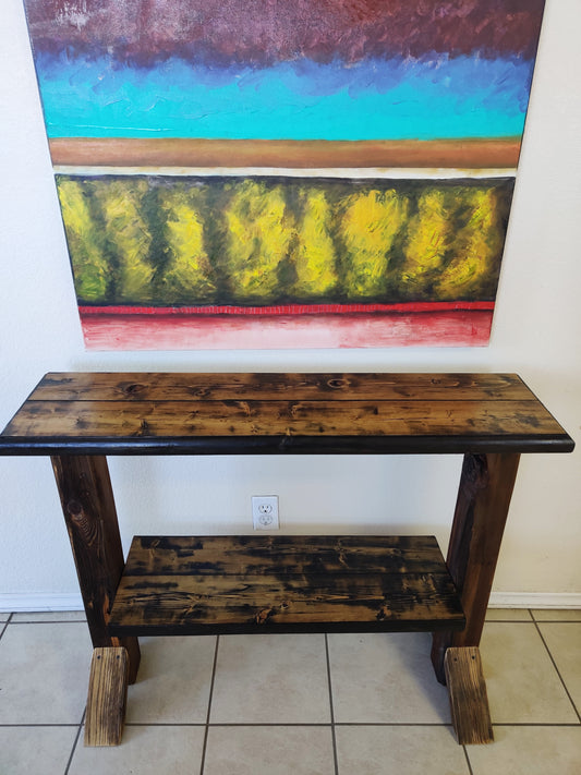 Repurposed Entry Table - Rustic